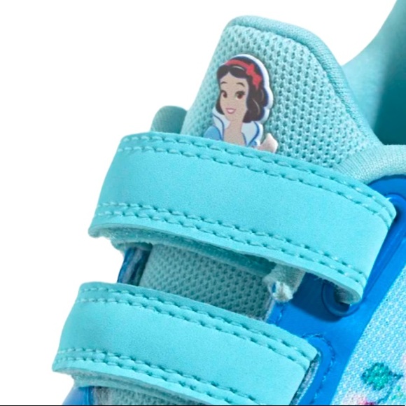 Adidas X Disney Sneakers Snow White Fortarun Floral Shoes Little Girl Toddler - Picture 9 of 11